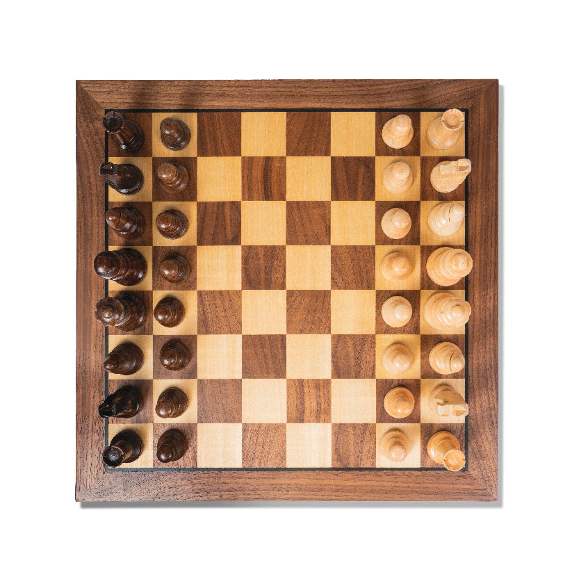 Chess Armory 15" Wooden Chess Board, Premium Chess Board
