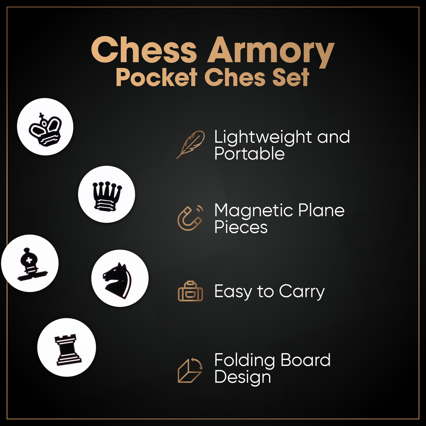 Chess Armory Pocket Chess Set